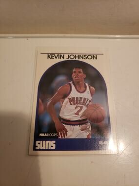 Kevin Johnson 1989-1990 NBA Hoops #35 - Phoenix Suns - Rookie - Fresh Pull